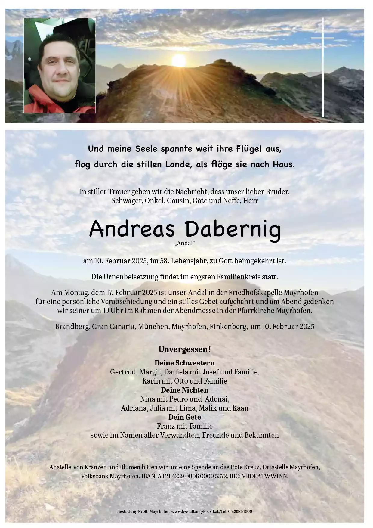 Parte von Andreas Dabernig